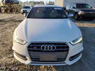 2018 Audi S6 Premium Plus with VIN WAUFFAFC0JN090591, listed as a Copart auction lot 43945105 with 123,155 mi miles and Salvage Title. Bid and sale history available at carsss.com. Image 5.