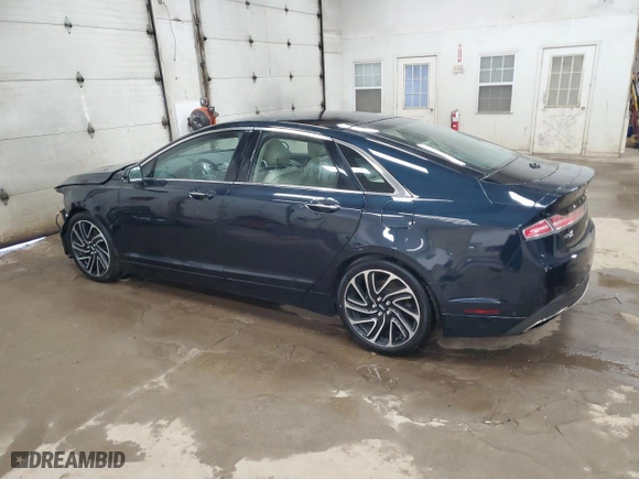 2020 Lincoln MKZ Reserve with VIN 3LN6L5F90LR608539, listed as a Copart auction lot 75847974 with 19,209 mi miles and Salvage Title. Bid and sale history available at carsss.com. Image 2.