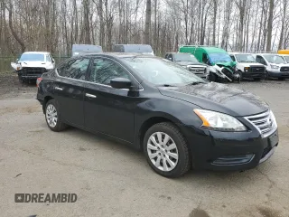 2014 Nissan Sentra S with VIN 3N1AB7AP6EY297732, listed as a Copart auction lot 53456325 with 105,915 mi miles and Salvage Title. Bid and sale history available at DreamBid. Image 4.