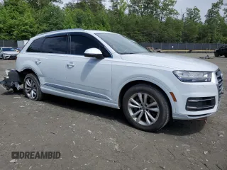2019 Audi Q7 Premium Plus with VIN WA1LHAF74KD039292, listed as a Copart auction lot 58166745 with 114,958 mi miles and Salvage title. Bid and sale history available at DreamBid. Image 4.