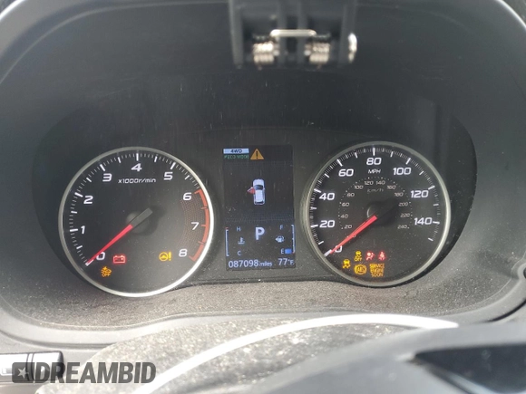 2022 Mitsubishi Eclipse Cross ES z VIN JA4ATUAA4NZ003698, wystawiony jako Copart lot #50914255 z przebiegiem 87 098 mil mil oraz Szkody całkowita. Historia ofert i sprzedaży dostępna na DreamBid. Obrazek 9.