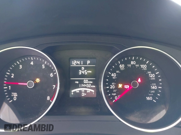 2016 Volkswagen Jetta Sedan 1.4T SE with VIN 3VWD67AJ8GM316539, listed as a IAAI auction lot 41870438 with 114,432 mi miles. Bid and sale history available at carsss.com. Image 7.