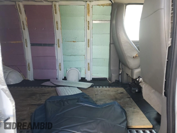 2014 Chevrolet Express Cargo Van with VIN 1GCWGFCA5E1140401, listed as a Copart auction lot 45453415 with 0 mi miles and Clean Title. Bid and sale history available at carsss.com. Image 11.