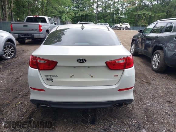 2015 Kia Optima LX with VIN KNAGM4A7XF5599309, listed as a IAAI auction lot 42493215 with 143,703 mi miles and . Bid and sale history available at DreamBid. Image 16.