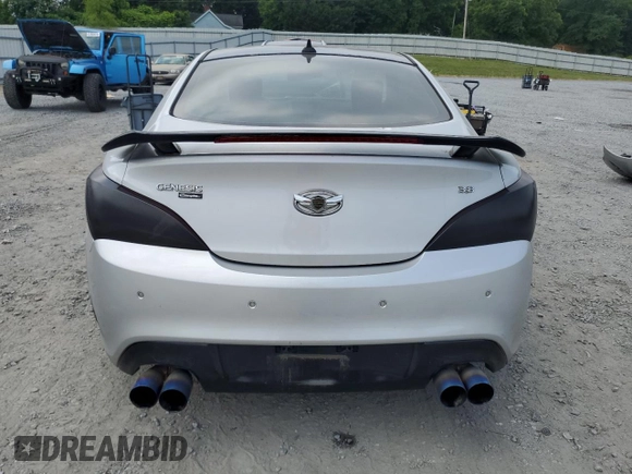 2015 Hyundai Genesis Coupe 3.8L Base with VIN KMHHU6KJ8FU126376, listed as a Copart auction lot 57450895 with 67,739 mi miles and Salvage title. Bid and sale history available at DreamBid. Image 6.