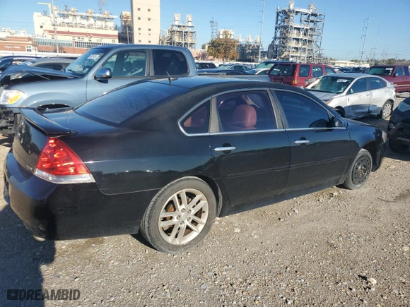 2014 Chevrolet Impala Limited LTZ with VIN 2G1WC5E34E1104397, listed as a Copart auction lot 86802214 with 0 mi miles and Salvage Title. Bid and sale history available at carsss.com. Image 3.