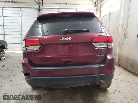 2022 Jeep Grand Cherokee Laredo X with VIN 1C4RJEAG1NC172752, listed as a Copart auction lot 89016495 with 44,650 mi miles and Salvage title. Bid and sale history available at DreamBid. Image 6.
