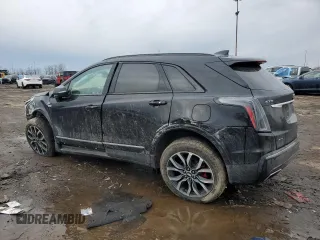 2023 Cadillac XT5 AWD Sport with VIN 1GYKNHRS4PZ232257, listed as a Copart auction lot 45865565 with 26,522 mi miles and Non repairable. Bid and sale history available at DreamBid. Image 2.