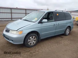 2003 Honda Odyssey EX z VIN 5FNRL186X3B136915, wystawiony jako IAAI lot #42231736 z przebiegiem 129 057 mil mil oraz . Historia ofert i sprzedaży dostępna na DreamBid. Obrazek 2.