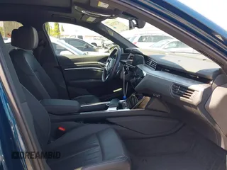 2022 Audi e-tron Premium Plus with VIN WA1LAAGE1NB008616, listed as a IAAI auction lot 42723244 with 36,800 mi miles and . Bid and sale history available at DreamBid. Image 5.