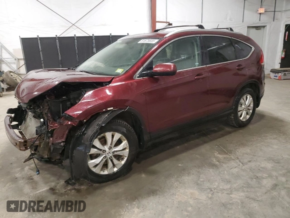 2014 Honda CR-V EX-L with VIN 5J6RM4H79EL052487, listed as a Copart auction lot 51675655 with 179,810 mi miles and Non Repairable. Bid and sale history available at carsss.com. Image 1.