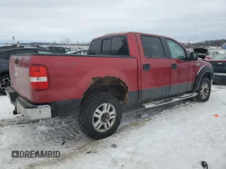 2007 Ford F-150 XLT with VIN 1FTPW14V47FA62744, listed as a Copart auction lot 89260265 with 313,552 mi miles and Clean Title. Bid and sale history available at carsss.com. Image 3.