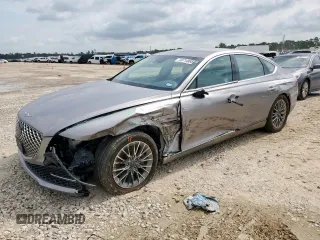 2024 Genesis G80 2.5T with VIN KMTGB4SC1RU225493, listed as a Copart auction lot 59714865 with Not provided miles and Salvage title. Bid and sale history available at DreamBid. Image 1.