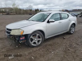 2010 Dodge Avenger R/T with VIN 1B3CC5FB0AN151274, listed as a Copart auction lot 51772905 with 126,585 mi miles and Salvage Title. Bid and sale history available at carsss.com. Image 1.