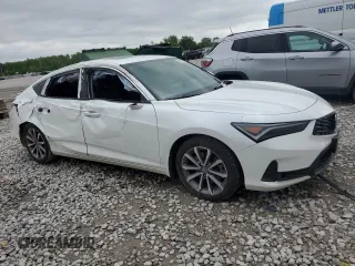 2024 Acura Integra with VIN 19UDE4H20RA004848, listed as a Copart auction lot 54493235 with 48,478 mi miles and Salvage title. Bid and sale history available at DreamBid. Image 4.