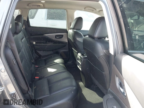 2023 Nissan Murano SL with VIN 5N1AZ2CJ7PC109327, listed as a IAAI auction lot 41854241 with 55,744 mi miles and . Bid and sale history available at DreamBid. Image 8.