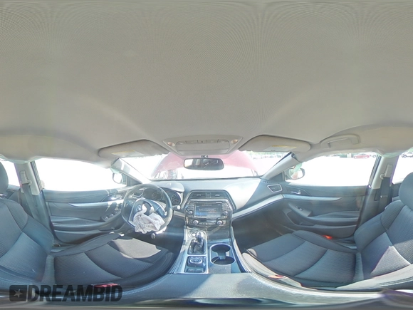 2017 Nissan Maxima S with VIN 1N4AA6AP3HC382590, listed as a Copart auction lot 57394075 with 47,549 mi miles and Salvage title. Bid and sale history available at DreamBid. Image 14.