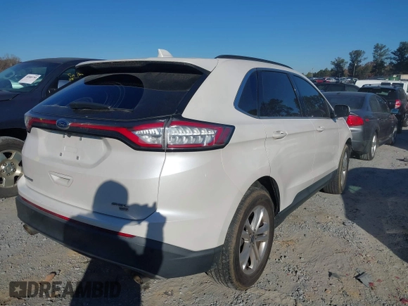 2018 Ford Edge SEL with VIN 2FMPK4J89JBB47997, listed as a IAAI auction lot 41022569 with 136,838 mi miles. Bid and sale history available at carsss.com. Image 3.