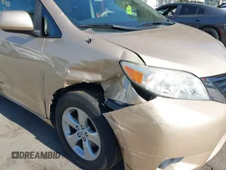 2012 Toyota Sienna LE AAS with VIN 5TDKK3DC5CS186077, listed as a IAAI auction lot 40265988 with 130,888 mi miles and . Bid and sale history available at DreamBid. Image 6.