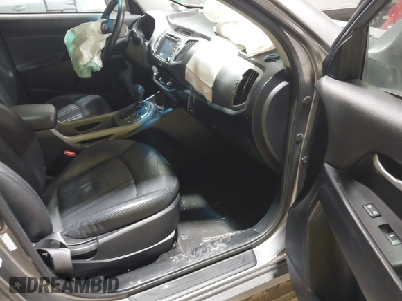 2016 Kia Sportage EX with VIN KNDPCCACXG7869254, listed as a IAAI auction lot 41830706 with 107,448 mi miles and . Bid and sale history available at carsss.com. Image 5.