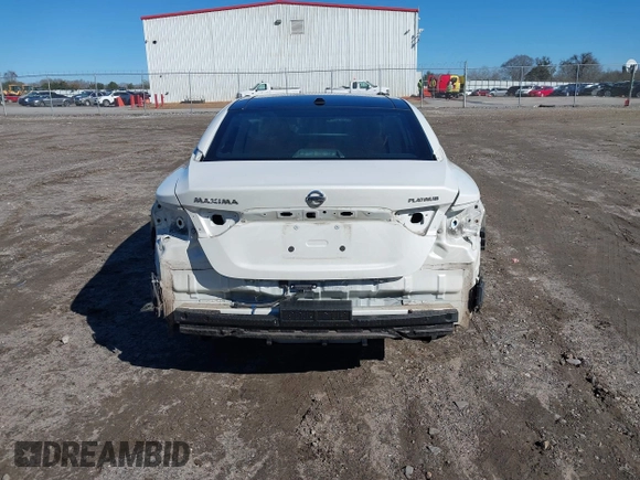 2020 Nissan Maxima Platinum with VIN 1N4AA6FV6LC374693, listed as a IAAI auction lot 41253104 with 123,231 mi miles and . Bid and sale history available at DreamBid. Image 17.