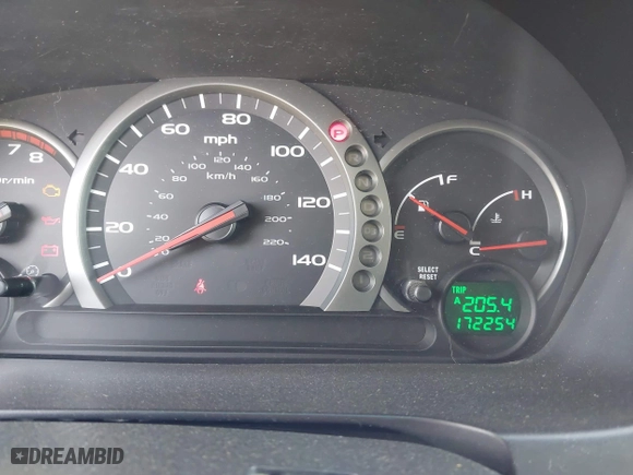 2004 Honda Pilot EX with VIN 2HKYF18414H589485, listed as a IAAI auction lot 42100822 with 172,254 mi miles. Bid and sale history available at carsss.com. Image 7.