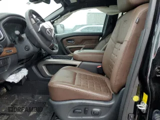 2023 Nissan Titan Pro-4X с VIN 1N6AA1ED5PN117960, выставлен на аукционе Copart как лот 42931505 с пробегом 19 754 миль миль и Списание • Salvage title. История ставок и продаж доступна на DreamBid. Изображение 7.