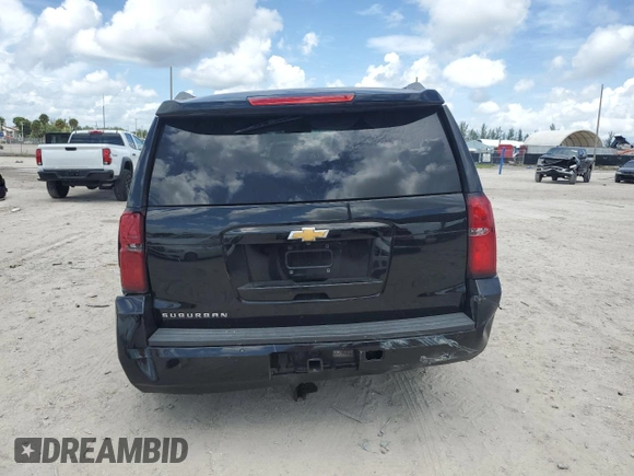 2016 Chevrolet Suburban LS with VIN 1GNSKGECXGR472220, listed as a Copart auction lot 70735924 with 180,338 mi miles and Salvage Title. Bid and sale history available at carsss.com. Image 6.