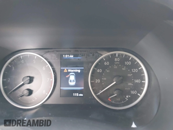 2025 Nissan Sentra S with VIN 3N1AB8BV7SY266777, listed as a IAAI auction lot 41507283 with 115 mi miles and . Bid and sale history available at DreamBid. Image 7.