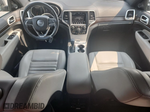 2018 Jeep Grand Cherokee Limited z VIN 1C4RJEBG4JC281330, wystawiony jako Copart lot #57954545 z przebiegiem 63 035 mil mil oraz Szkoda całkowita • Salvage title. Historia ofert i sprzedaży dostępna na DreamBid. Obrazek 8.