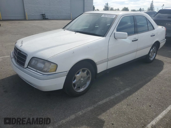 1994 Mercedes-Benz C 230/260/280/320 with VIN WDBHA28E7RF076660, listed as a Copart auction lot 78290564 with 169,050 mi miles and Clean Title. Bid and sale history available at carsss.com. Image 1.