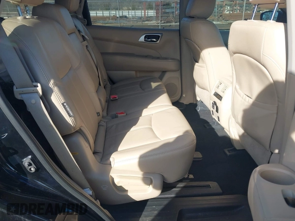 2018 Nissan Pathfinder S with VIN 5N1DR2MN0JC675254, listed as a IAAI auction lot 41492432 with 66,571 mi miles and . Bid and sale history available at DreamBid. Image 8.