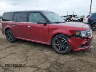 2015 Ford Flex SEL with VIN 2FMHK6C87FBA13803, listed as a Copart auction lot 47535835 with 205,128 mi miles and Clean Title. Bid and sale history available at carsss.com. Image 4.
