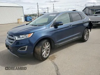 2017 Ford Edge Titanium z VIN 2FMPK4K99HBB80127, wystawiony jako Copart lot #52397985 z przebiegiem 113 731 mil mil oraz Szkody całkowita. Historia ofert i sprzedaży dostępna na DreamBid. Obrazek 1.