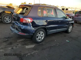2016 Volkswagen Tiguan S with VIN WVGBV7AX7GW597875, listed as a Copart auction lot 74781864 with 74,175 mi miles and Salvage Title. Bid and sale history available at DreamBid. Image 3.