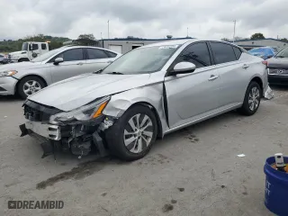 2020 Nissan Altima 2.5 S with VIN 1N4BL4BV2LC175195, listed as a Copart auction lot 72894204 with 34,494 mi miles and Salvage Title. Bid and sale history available at carsss.com. Image 1.