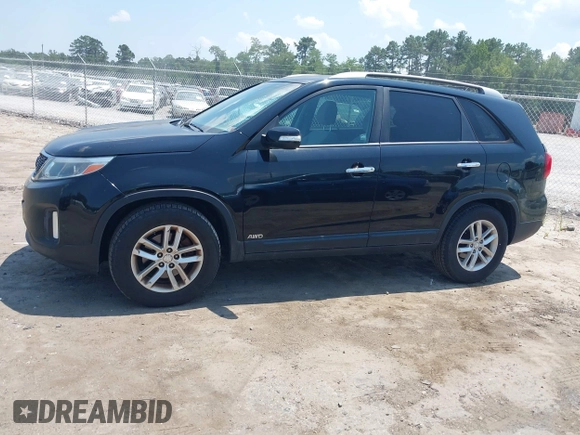 2015 Kia Sorento LX with VIN 5XYKTCA65FG594317, listed as a IAAI auction lot 42846084 with 113,297 mi miles and . Bid and sale history available at DreamBid. Image 14.