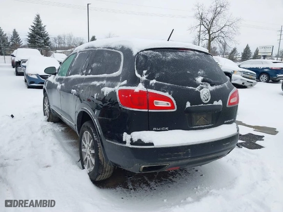 2017 Buick Enclave Convenience with VIN 5GAKRAKD3HJ270867, listed as a IAAI auction lot 41569881 with 1 miles. Bid and sale history available at carsss.com. Image 3.