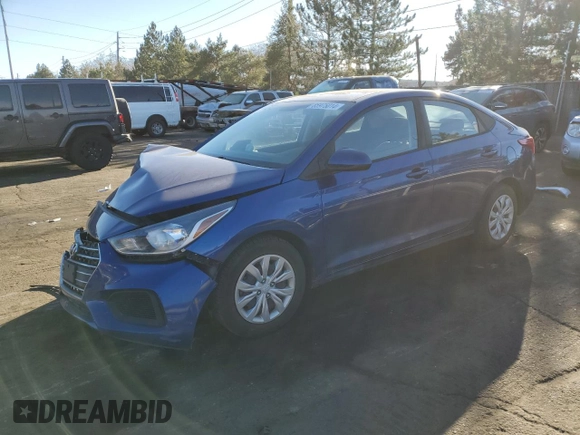 2019 Hyundai Accent SE with VIN 3KPC24A30KE066288, listed as a Copart auction lot 85975014 with 90,728 mi miles and Salvage Title. Bid and sale history available at carsss.com. Image 1.
