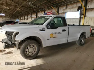 2016 Ford F-150 XL with VIN 1FTMF1CP4GKF71164, listed as a Copart auction lot 50889105 with 224,444 mi miles and Salvage Title. Bid and sale history available at carsss.com. Image 1.