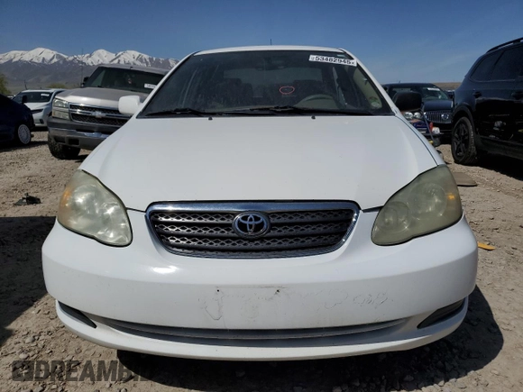 2006 Toyota Corolla CE with VIN JTDBR32EX60069960, listed as a Copart auction lot 53482945 with 240,214 mi miles and Salvage Title. Bid and sale history available at DreamBid. Image 5.