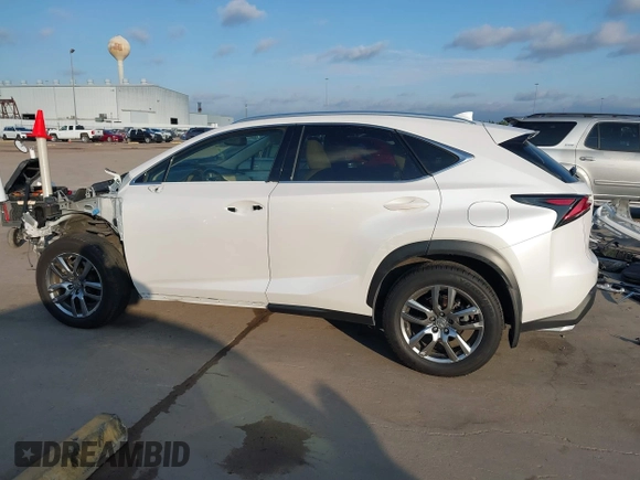 2015 Lexus NX 200t with VIN JTJYARBZ4F2017376, listed as a IAAI auction lot 41058612 with 55,471 mi miles. Bid and sale history available at carsss.com. Image 15.