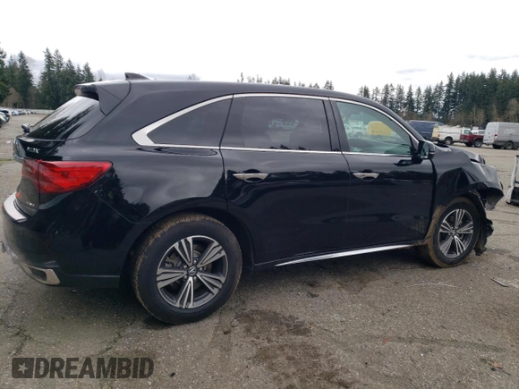 2018 Acura MDX with VIN 5J8YD4H33JL022962, listed as a Copart auction lot 46342325 with 90,566 mi miles and Salvage Title. Bid and sale history available at carsss.com. Image 3.