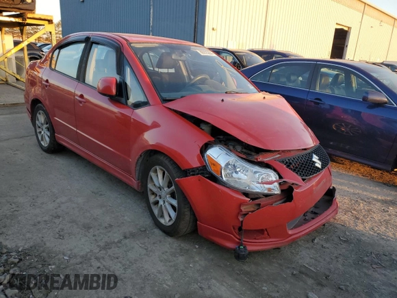 2009 Suzuki SX4 Touring Pkg 2 with VIN JS2YC417096200065, listed as a Copart auction lot 86225264 with 0 mi miles and Salvage Title. Bid and sale history available at carsss.com. Image 4.