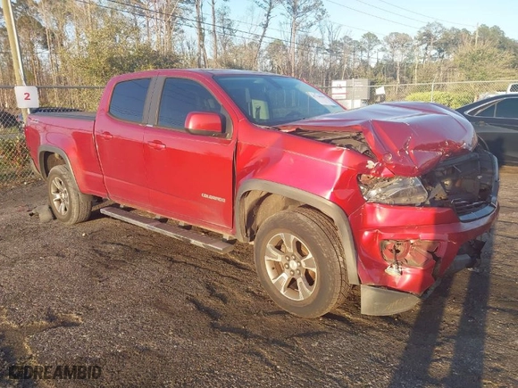 2015 Chevrolet Colorado 4WD Z71 with VIN 1GCGTCE31F1207882, listed as a IAAI auction lot 41728080 with 89,231 mi miles. Bid and sale history available at carsss.com. Image 1.