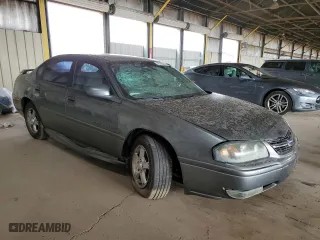 2004 Chevrolet Impala LS with VIN 2G1WH52KX49361495, listed as a Copart auction lot 43180995 with 129,705 mi miles and Salvage Title. Bid and sale history available at carsss.com. Image 4.