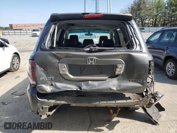 2007 Honda Pilot EX-L z VIN 2HKYF18537H508922, wystawiony jako Copart lot #55445015 z przebiegiem 209 373 mil mil oraz Szkoda całkowita • Salvage title. Historia ofert i sprzedaży dostępna na DreamBid. Obrazek 6.