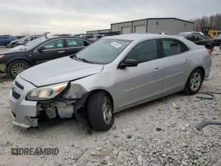 2013 Chevrolet Malibu LS with VIN 1G11B5SA7DF259677, listed as a Copart auction lot 54150815 with Not Provided miles and Clean Title. Bid and sale history available at DreamBid. Image 1.