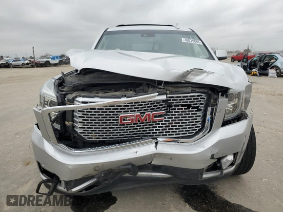 2017 GMC Yukon XL Denali with VIN 1GKS2HKJ8HR222286, listed as a Copart auction lot 46079885 with 84,243 mi miles and Salvage Title. Bid and sale history available at carsss.com. Image 5.