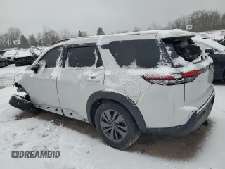 2022 Nissan Pathfinder S with VIN 5N1DR3AC9NC214505, listed as a Copart auction lot 85484804 with 60,227 mi miles and Salvage title. Bid and sale history available at DreamBid. Image 2.